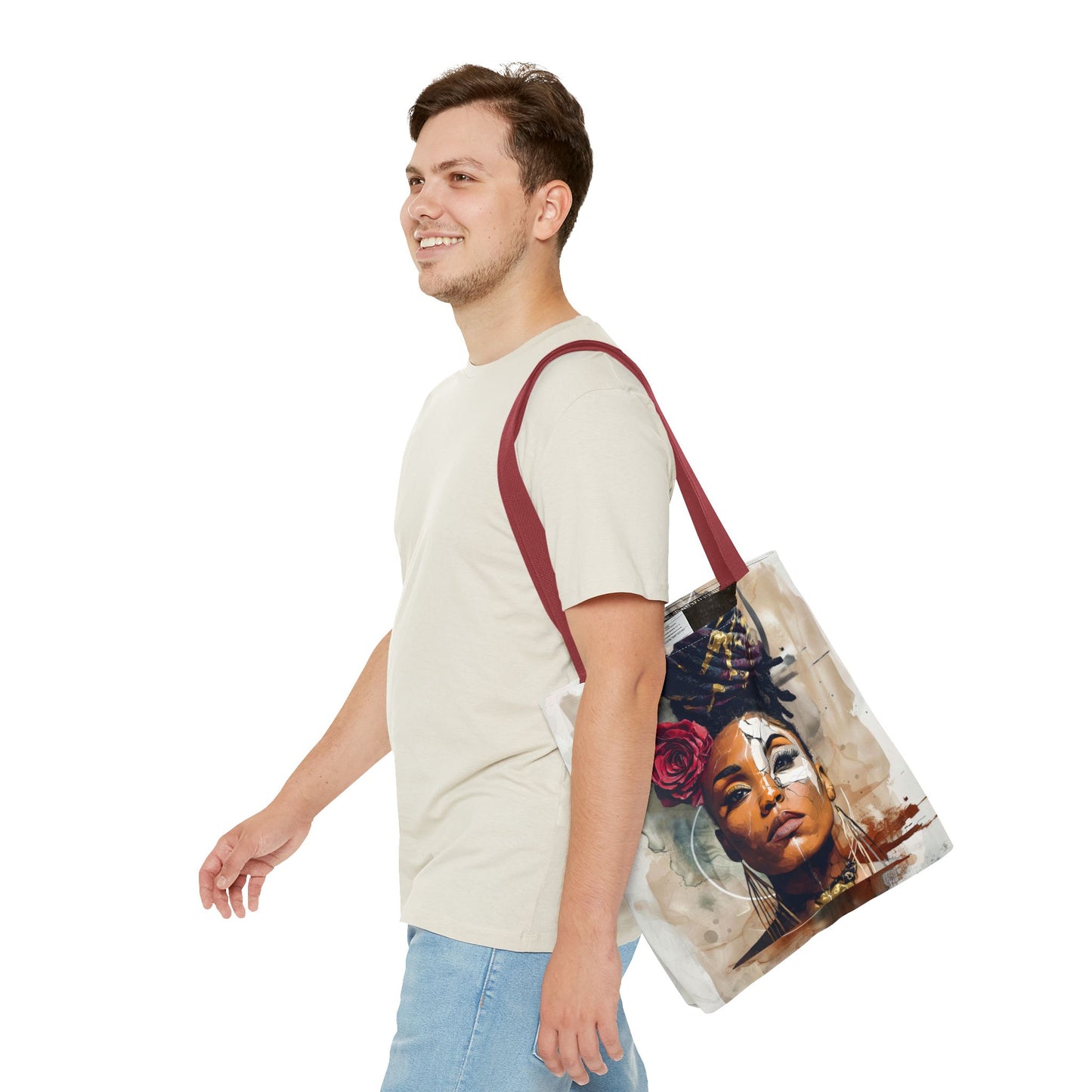 Crowned in Truth Tote Bag — Masks Off Collection