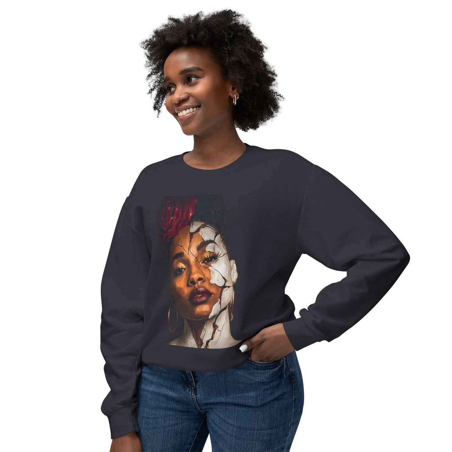 Masks Off Gilded Gaze Sweatshirt