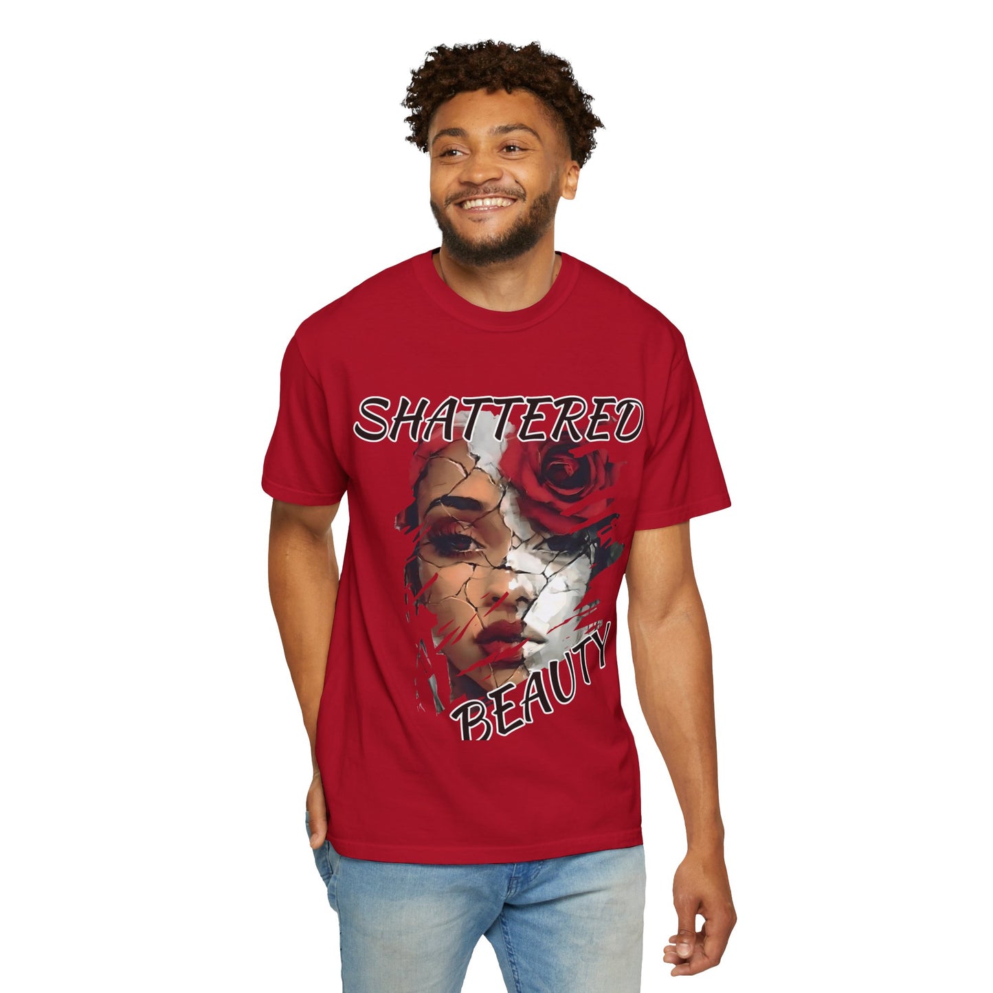 Shattered Beauty T-Shirt — Masks Off Collection