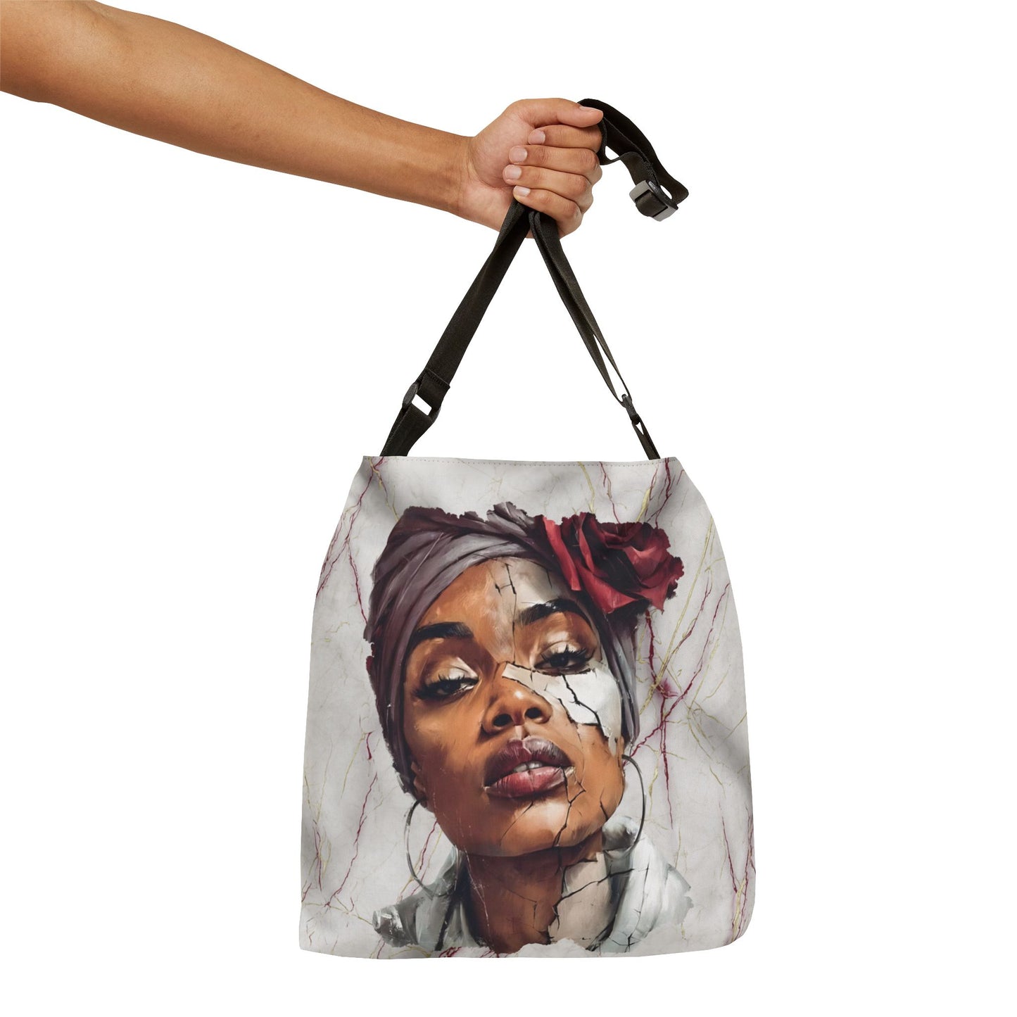 Regal Fracture Tote Bag — Masks Off Collection