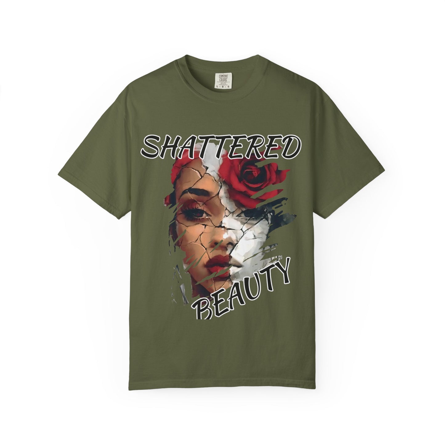 Shattered Beauty T-Shirt — Masks Off Collection