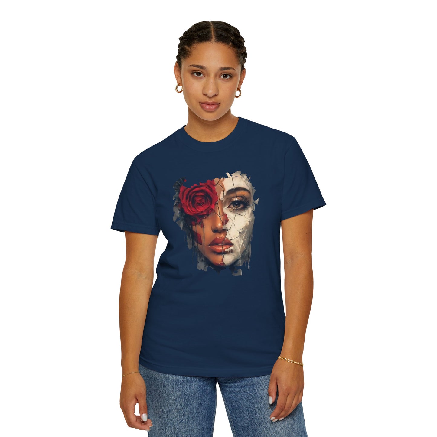 Scarlet Veil T-Shirt — Masks Off Collection