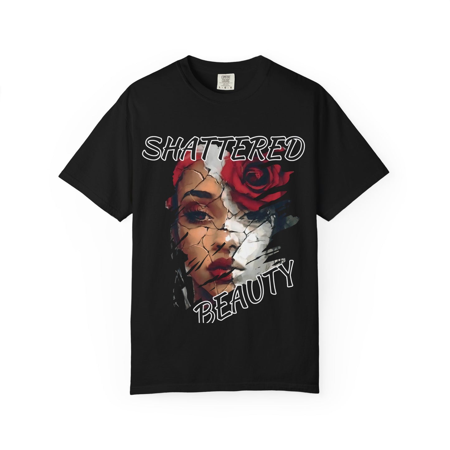 Shattered Beauty T-Shirt — Masks Off Collection