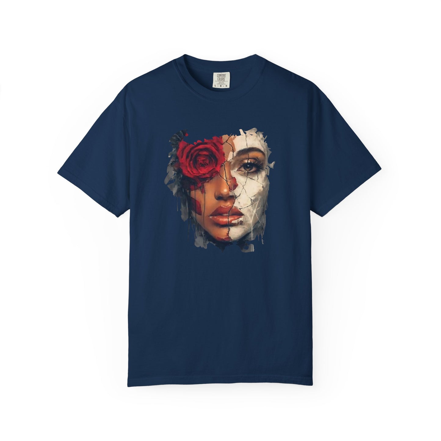 Scarlet Veil T-Shirt — Masks Off Collection