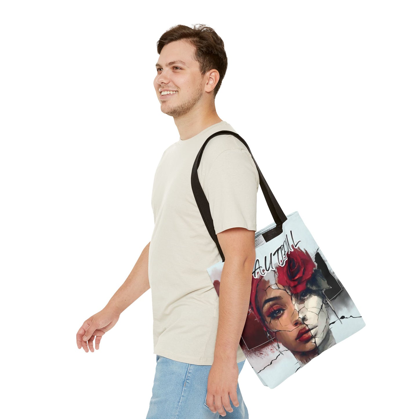Dual Bloom Tote Bag — Masks Off Collection