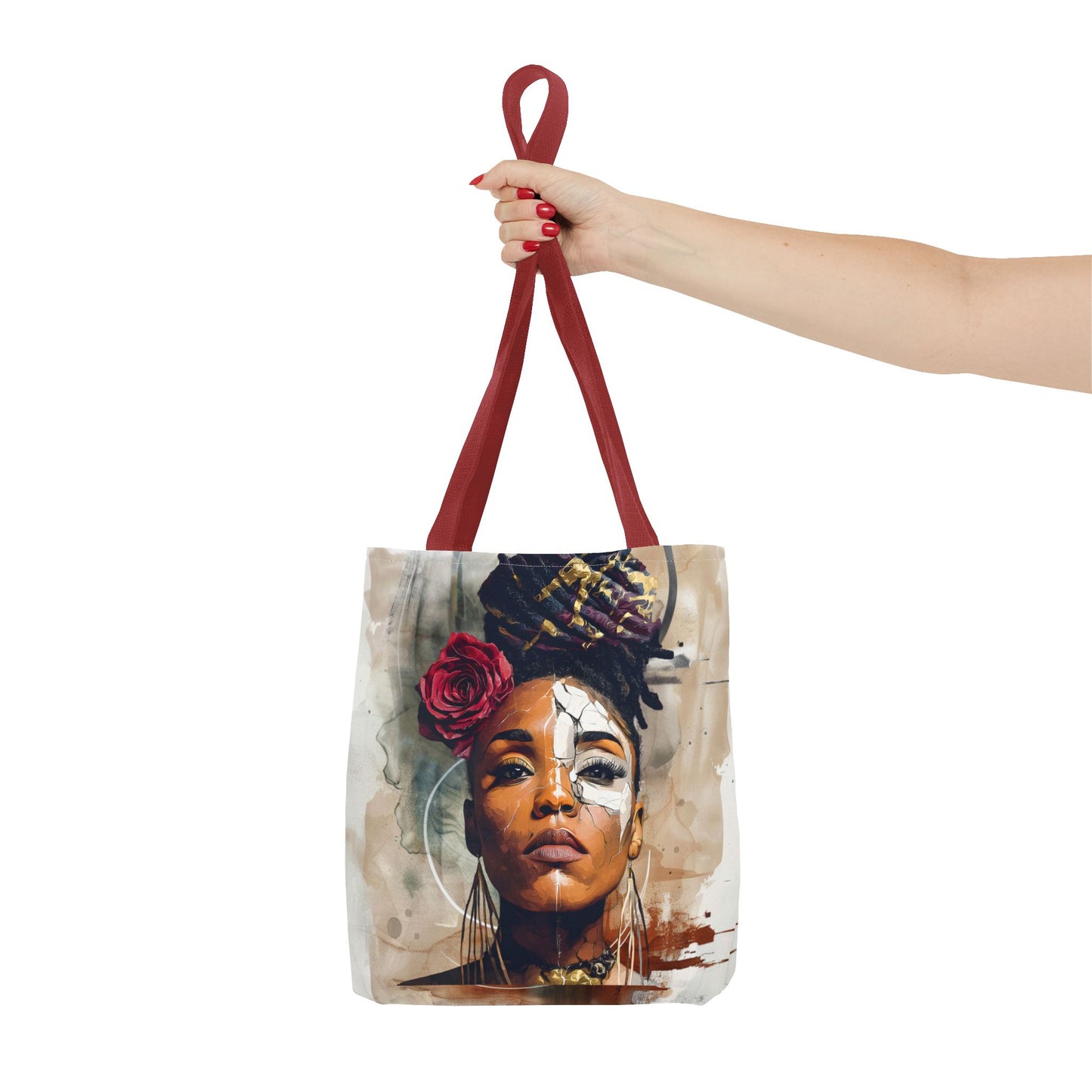 Crowned in Truth Tote Bag — Masks Off Collection