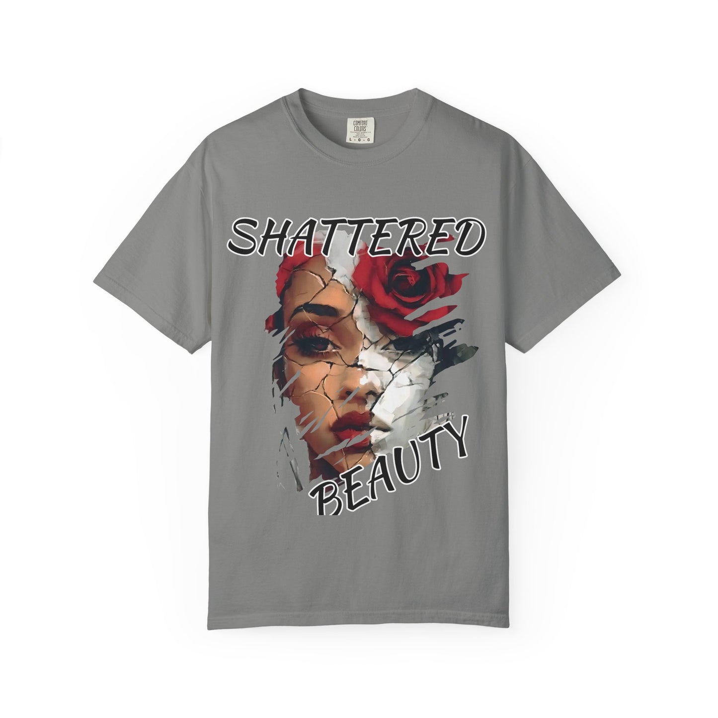 Shattered Beauty T-Shirt — Masks Off Collection