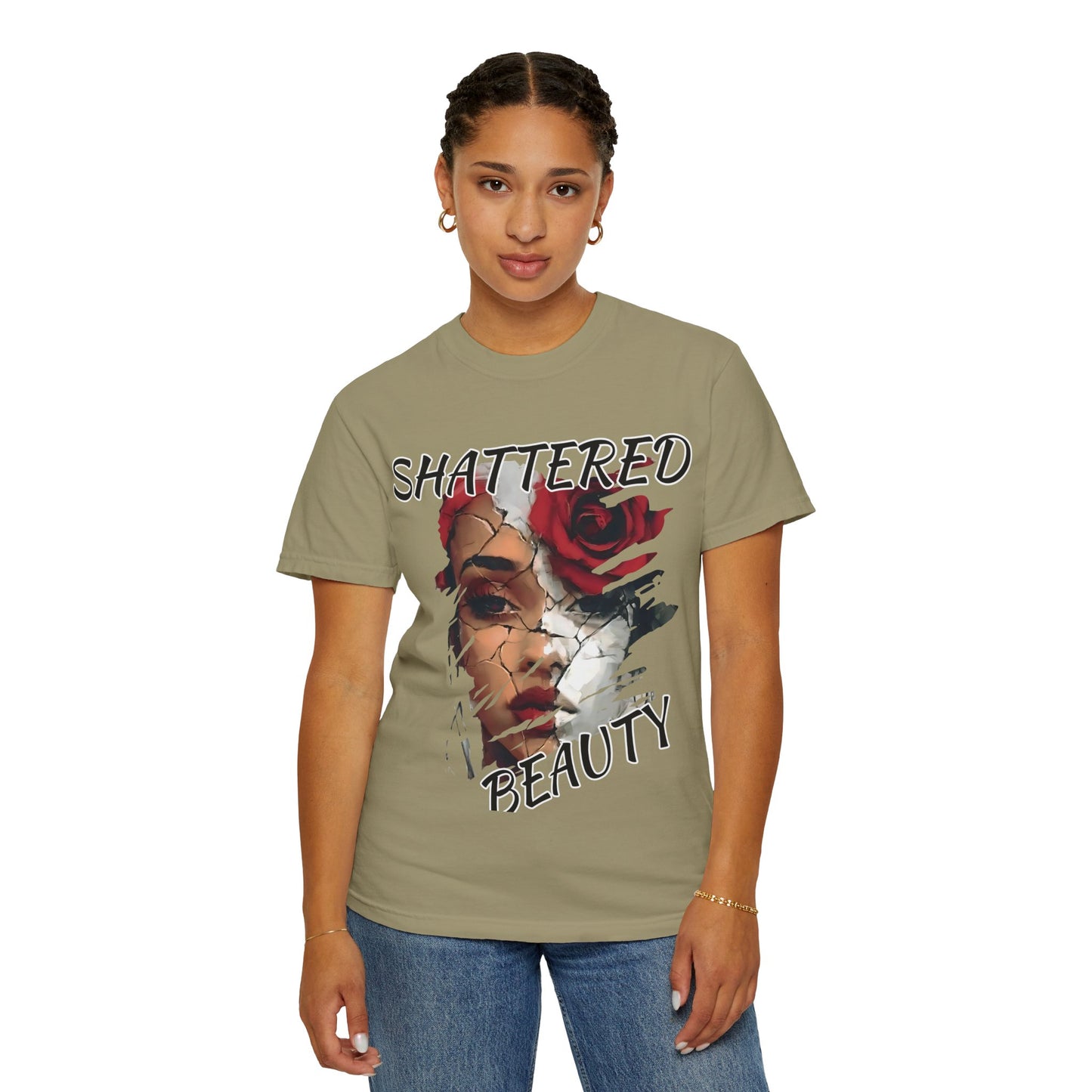 Shattered Beauty T-Shirt — Masks Off Collection