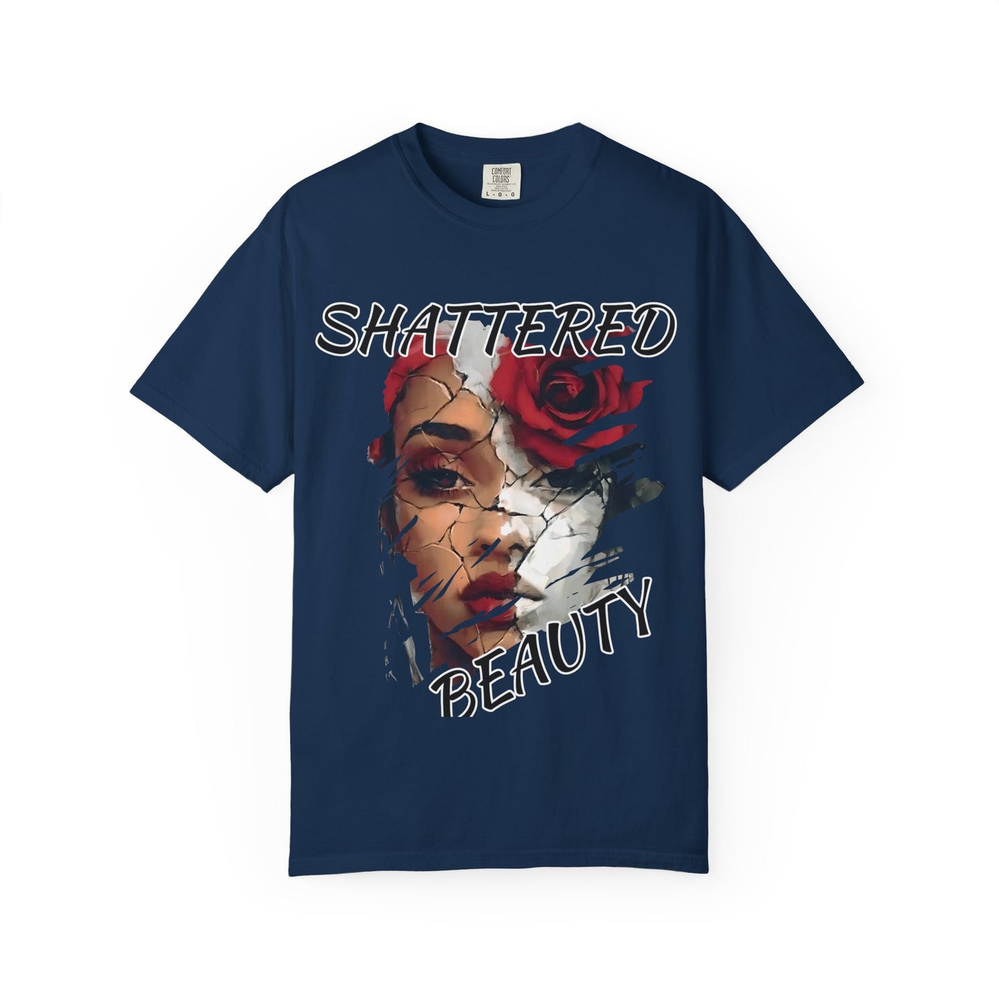 Shattered Beauty T-Shirt — Masks Off Collection