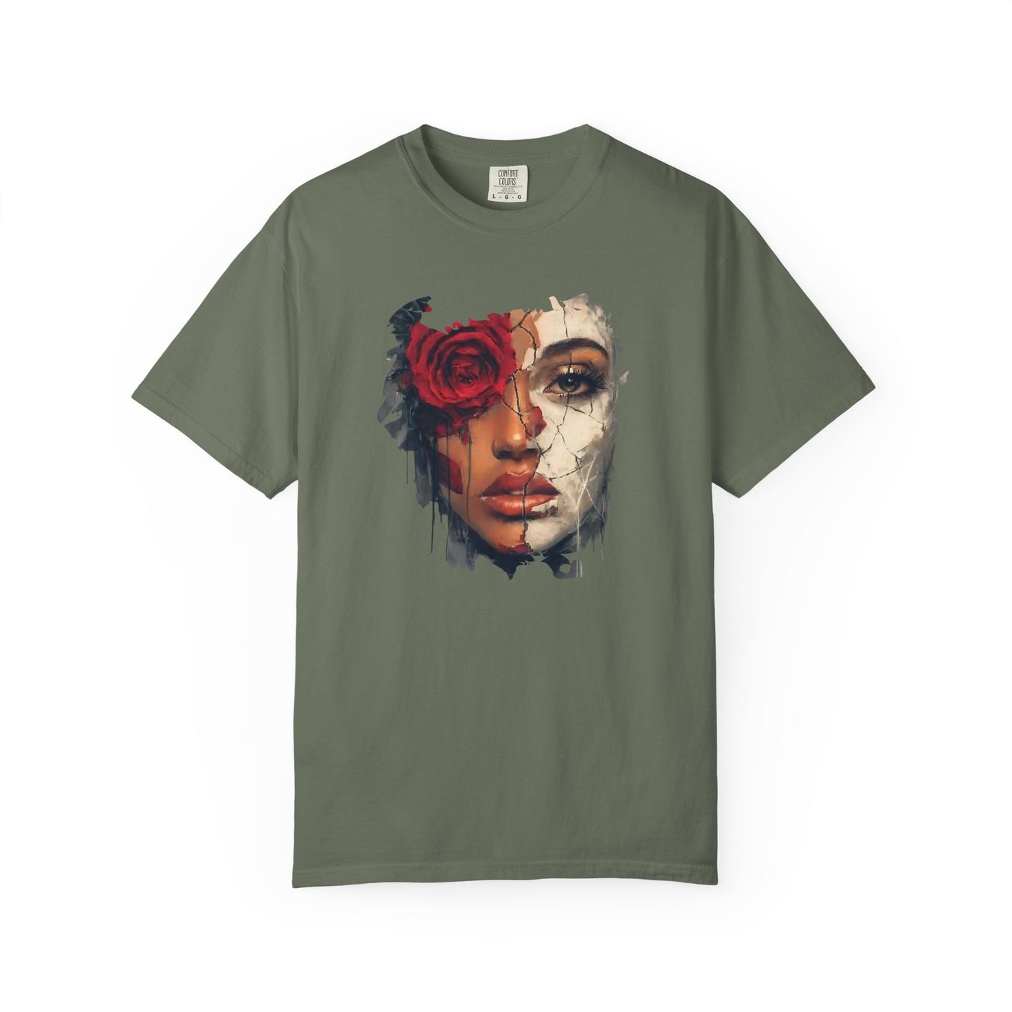 Scarlet Veil T-Shirt — Masks Off Collection