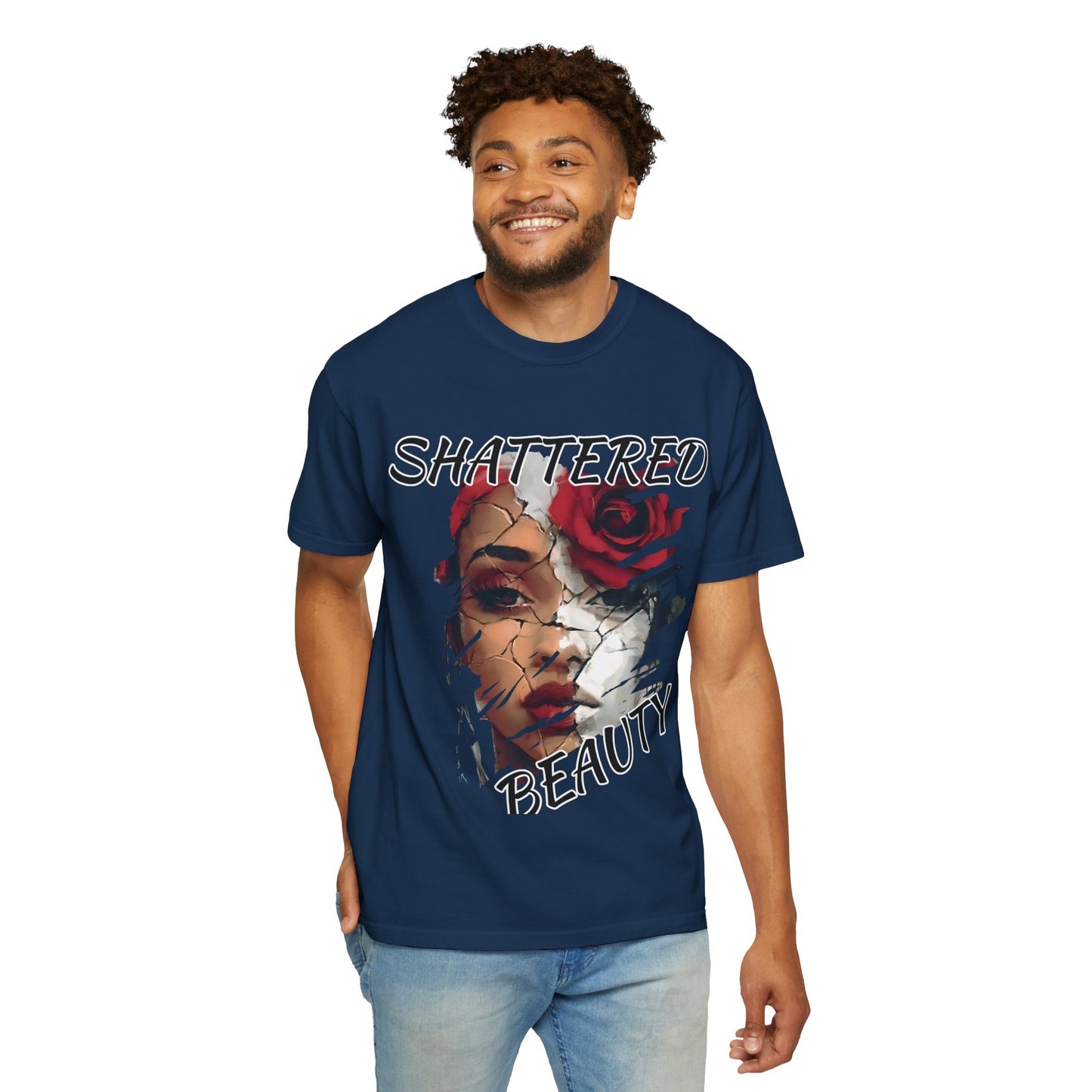 Shattered Beauty T-Shirt — Masks Off Collection
