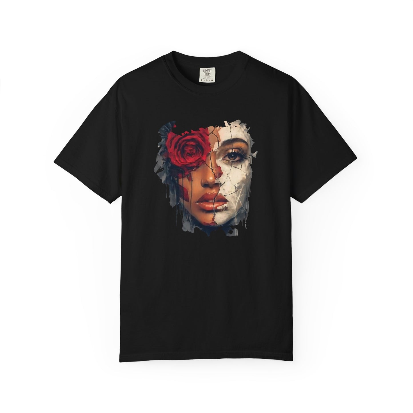 Scarlet Veil T-Shirt — Masks Off Collection