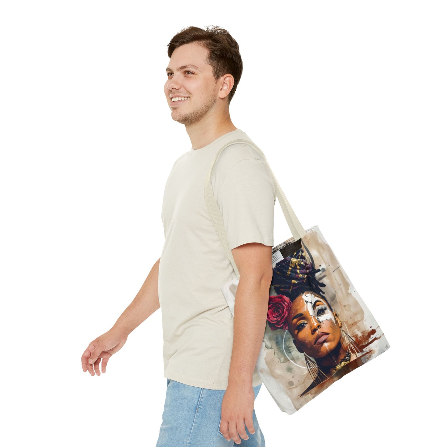 Crowned in Truth Tote Bag — Masks Off Collection