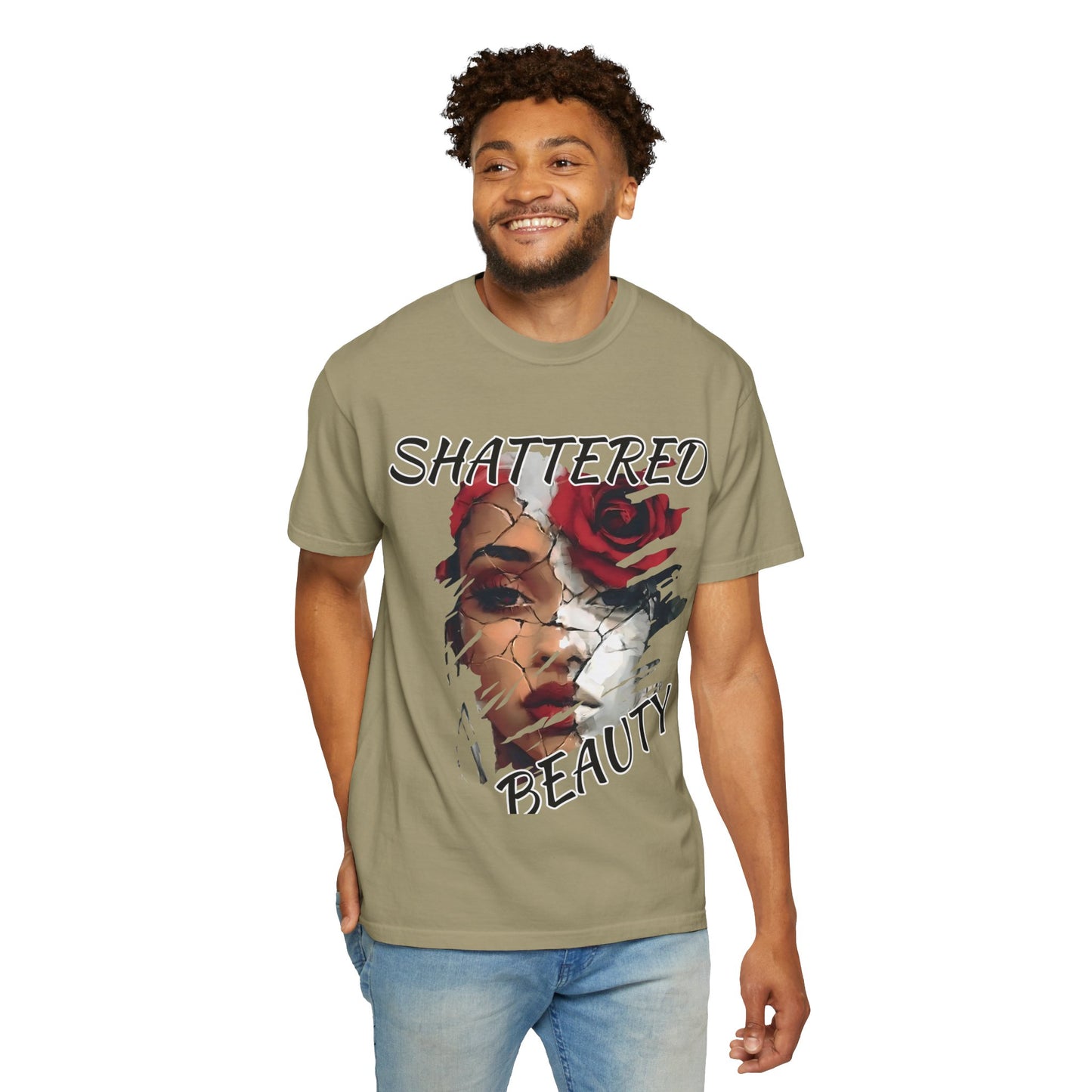 Shattered Beauty T-Shirt — Masks Off Collection