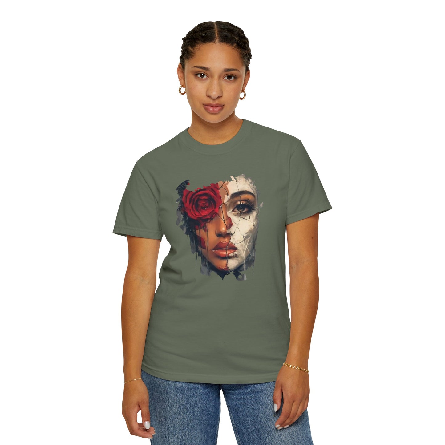 Scarlet Veil T-Shirt — Masks Off Collection