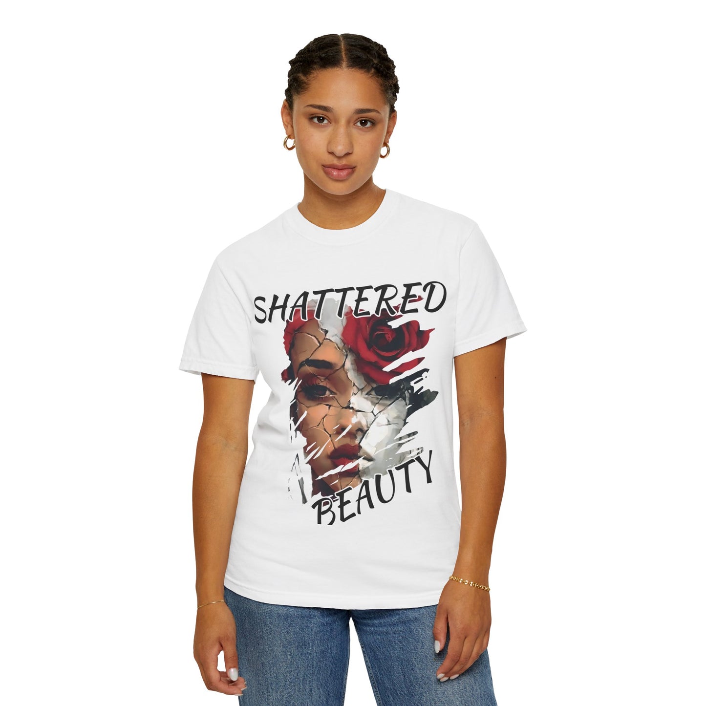 Shattered Beauty T-Shirt — Masks Off Collection