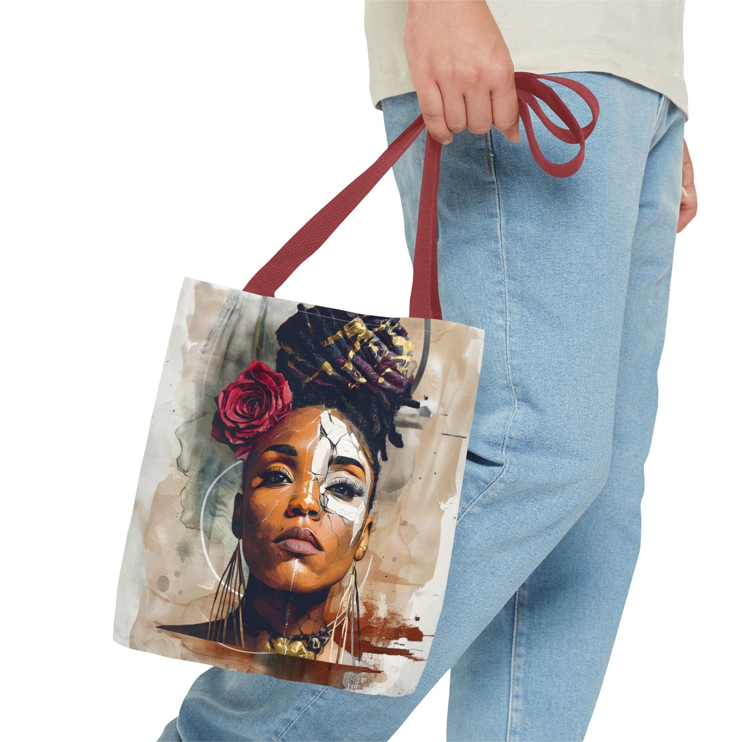 Crowned in Truth Tote Bag — Masks Off Collection