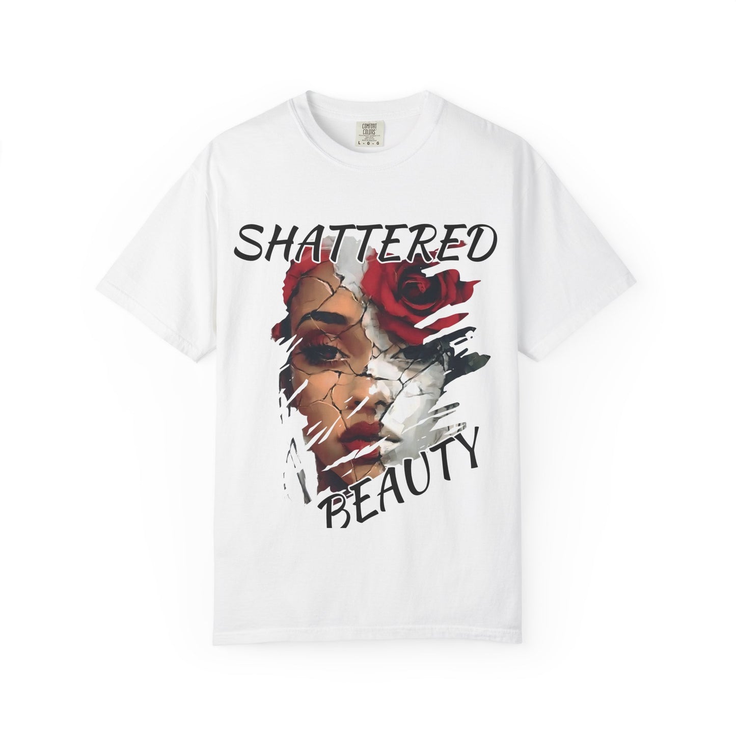 Shattered Beauty T-Shirt — Masks Off Collection