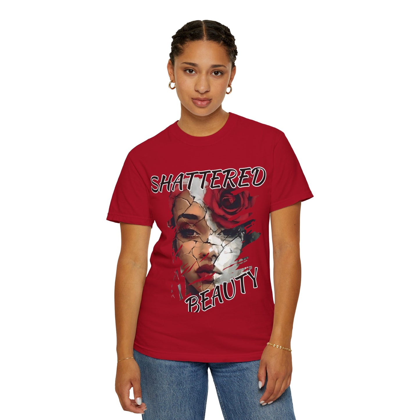 Shattered Beauty T-Shirt — Masks Off Collection