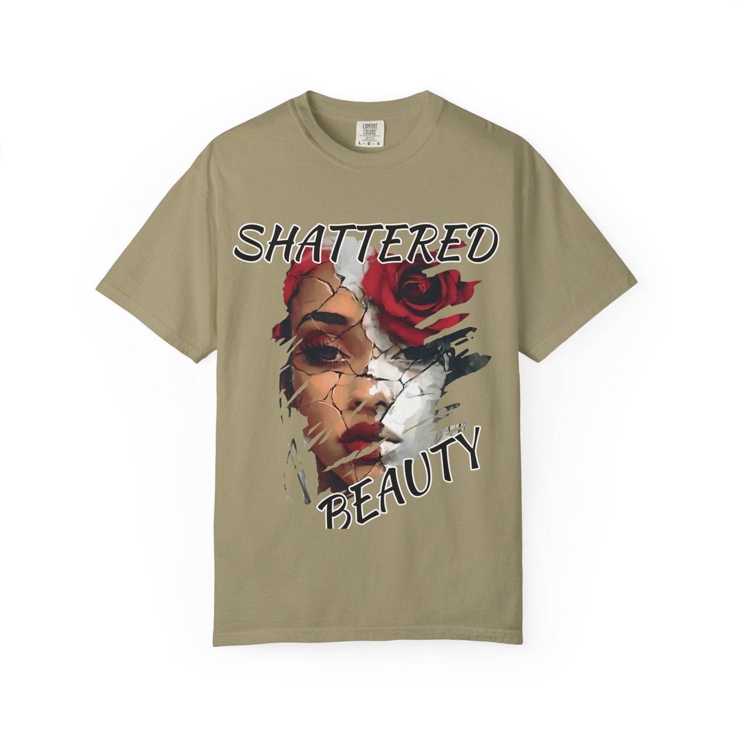 Shattered Beauty T-Shirt — Masks Off Collection