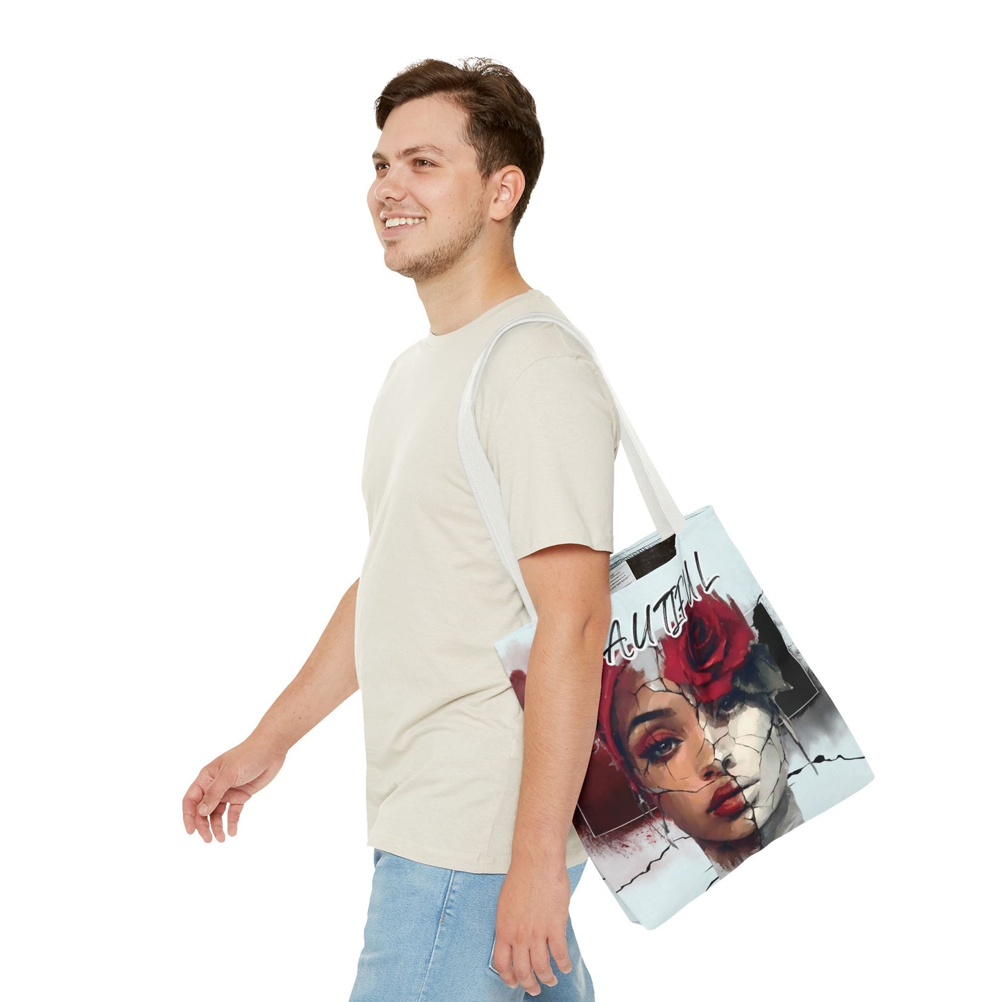 Dual Bloom Tote Bag — Masks Off Collection