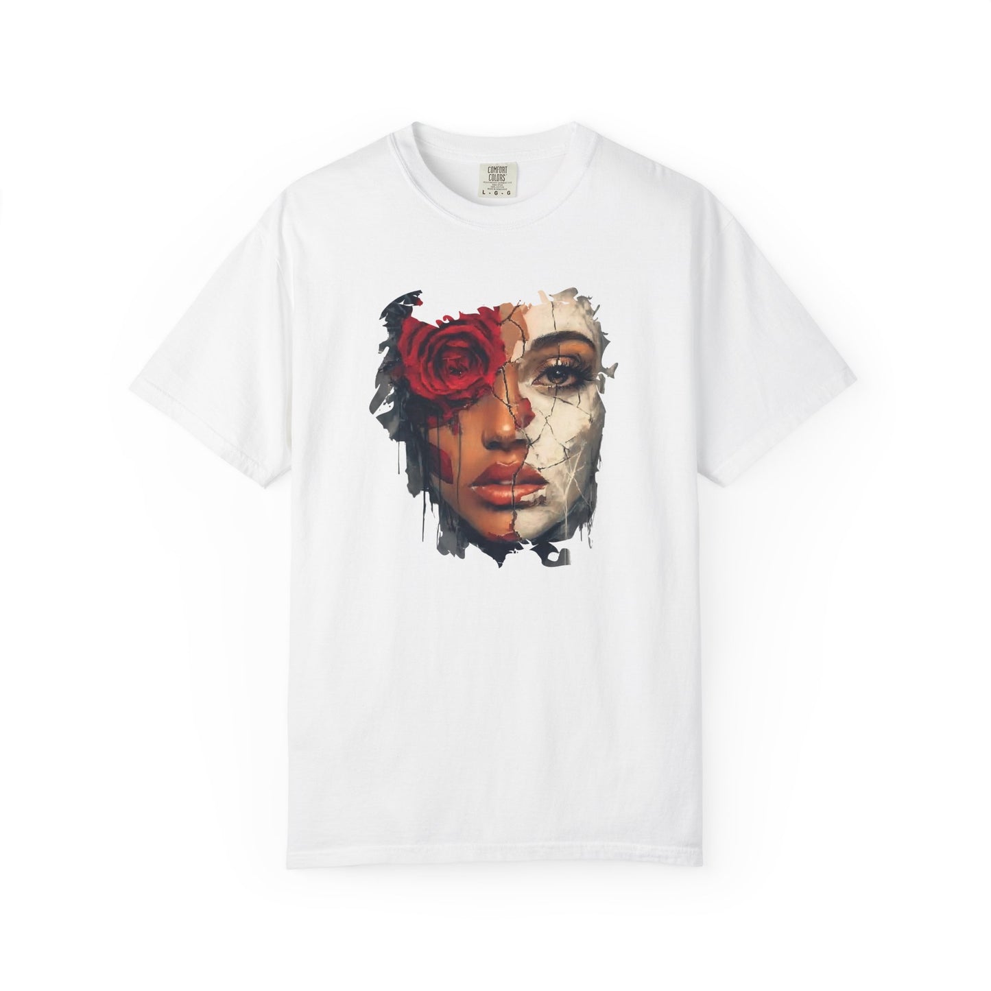 Scarlet Veil T-Shirt — Masks Off Collection