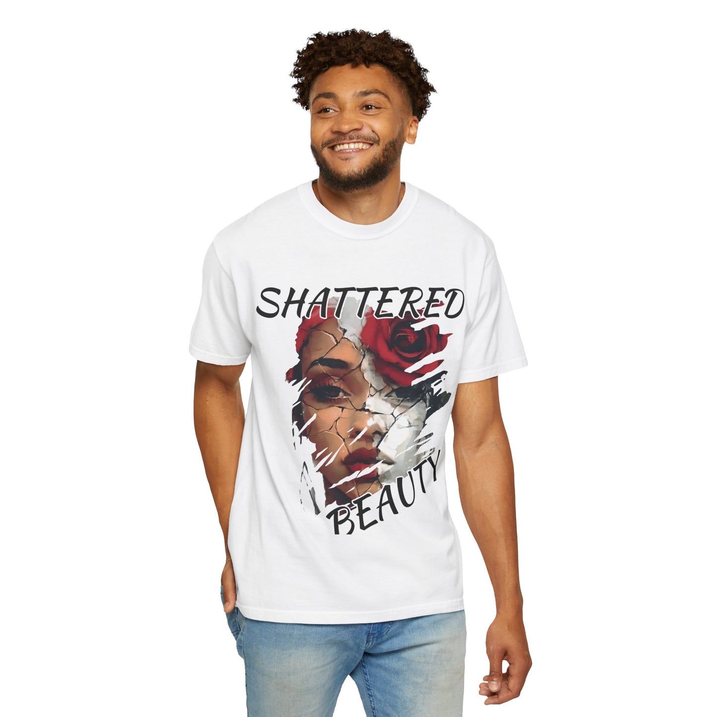 Shattered Beauty T-Shirt — Masks Off Collection