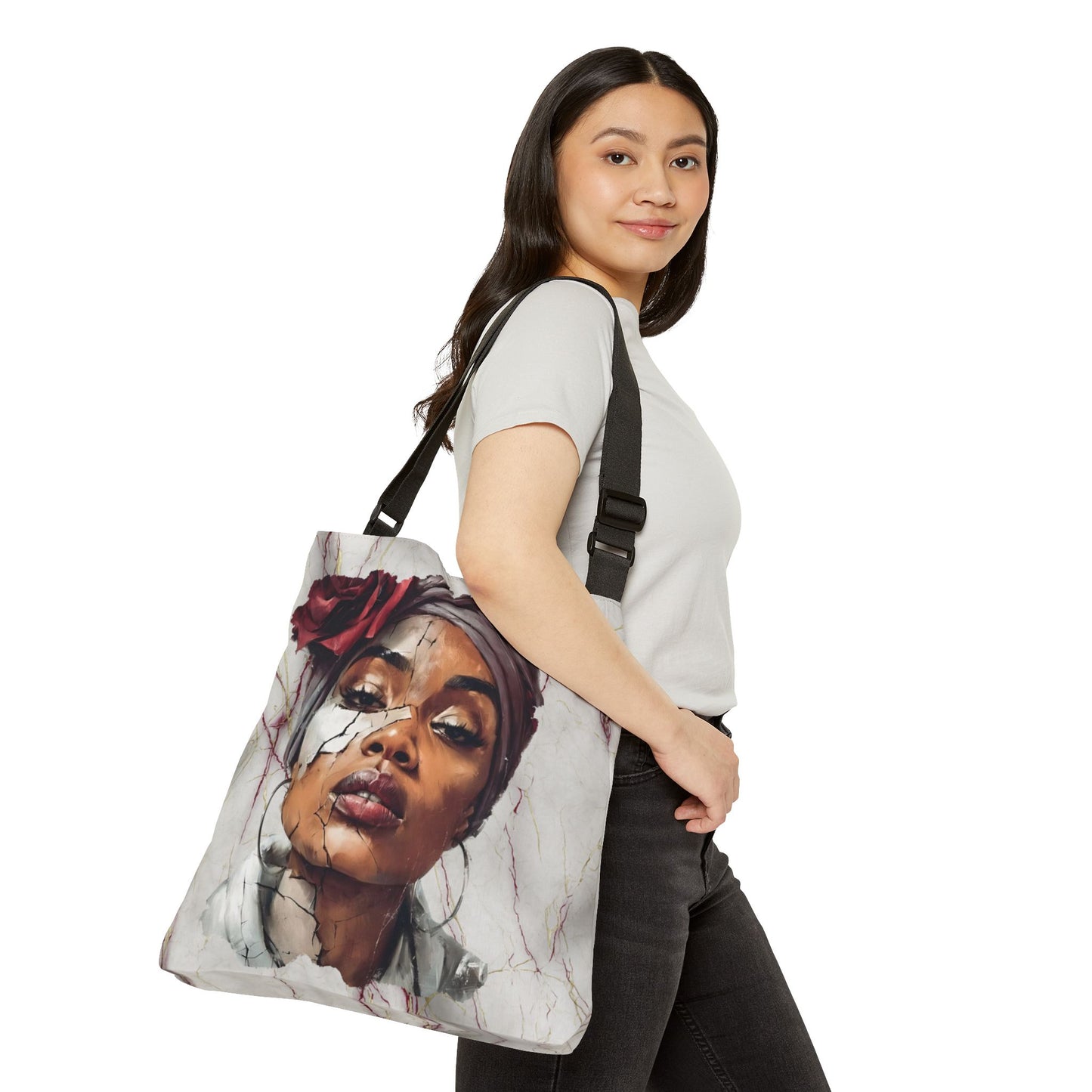 Regal Fracture Tote Bag — Masks Off Collection