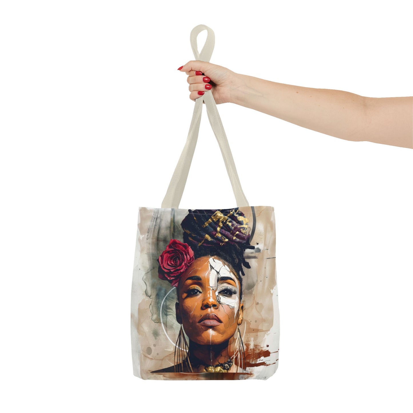 Crowned in Truth Tote Bag — Masks Off Collection