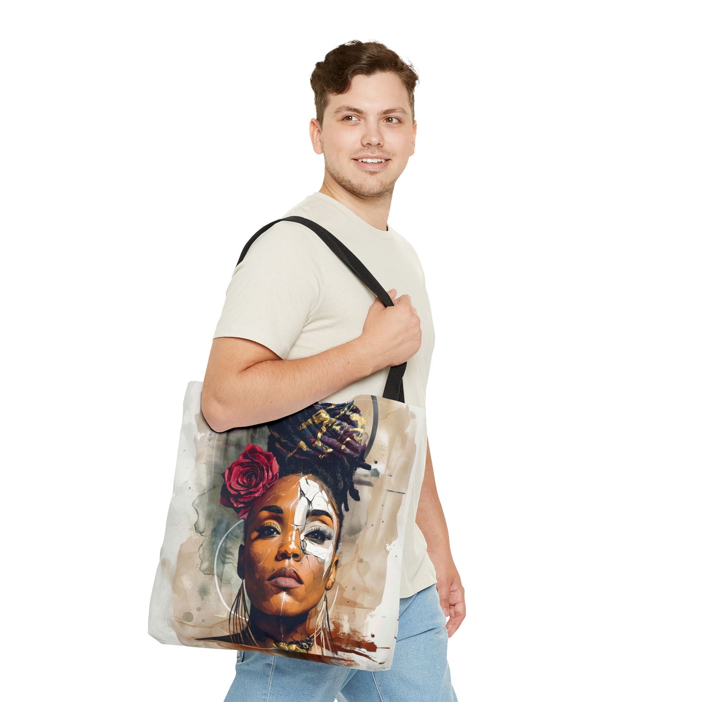 Crowned in Truth Tote Bag — Masks Off Collection