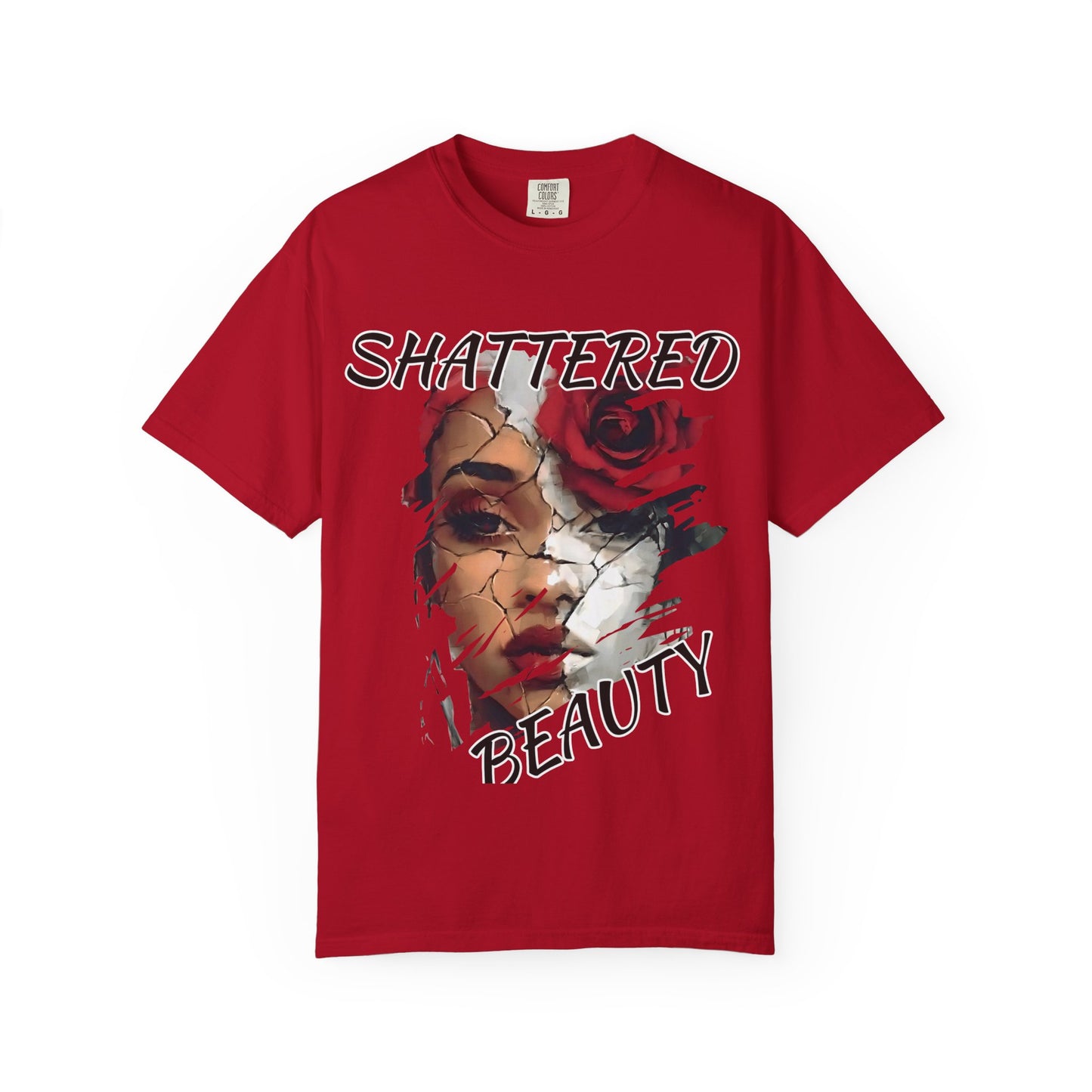 Shattered Beauty T-Shirt — Masks Off Collection