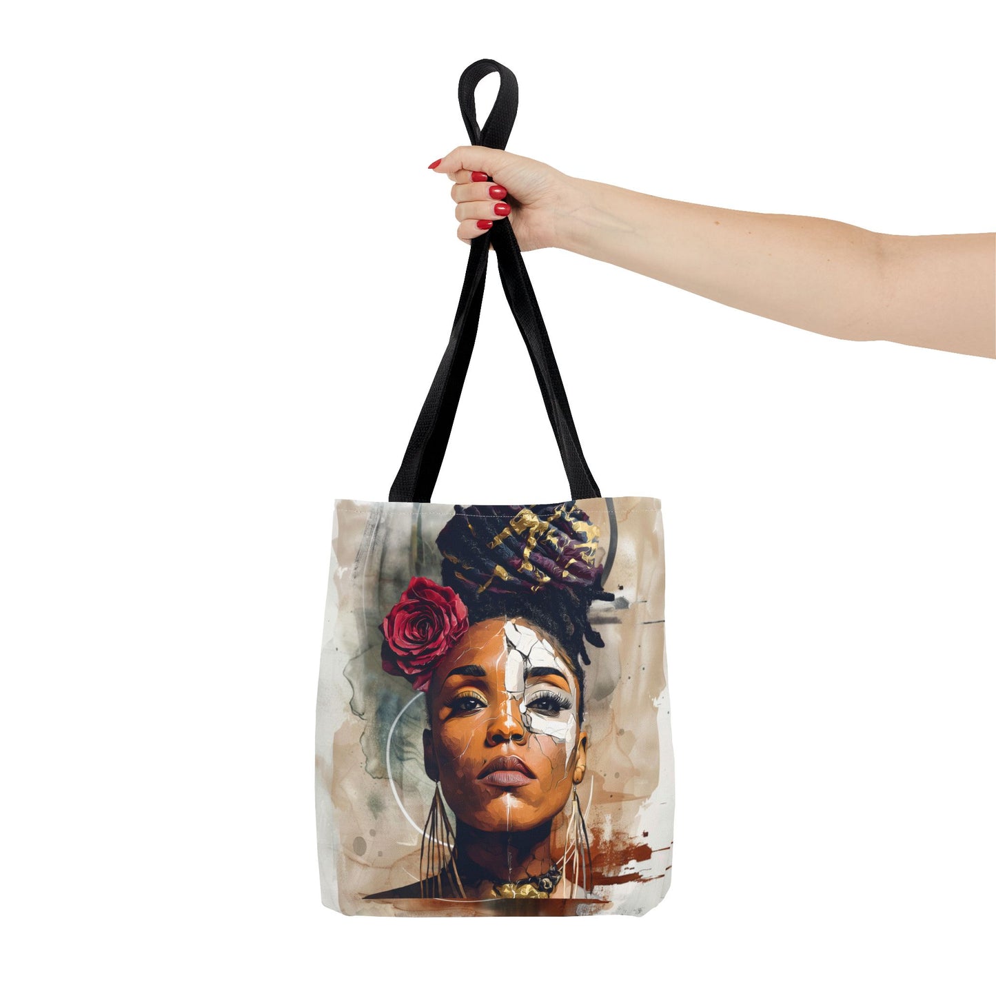 Crowned in Truth Tote Bag — Masks Off Collection