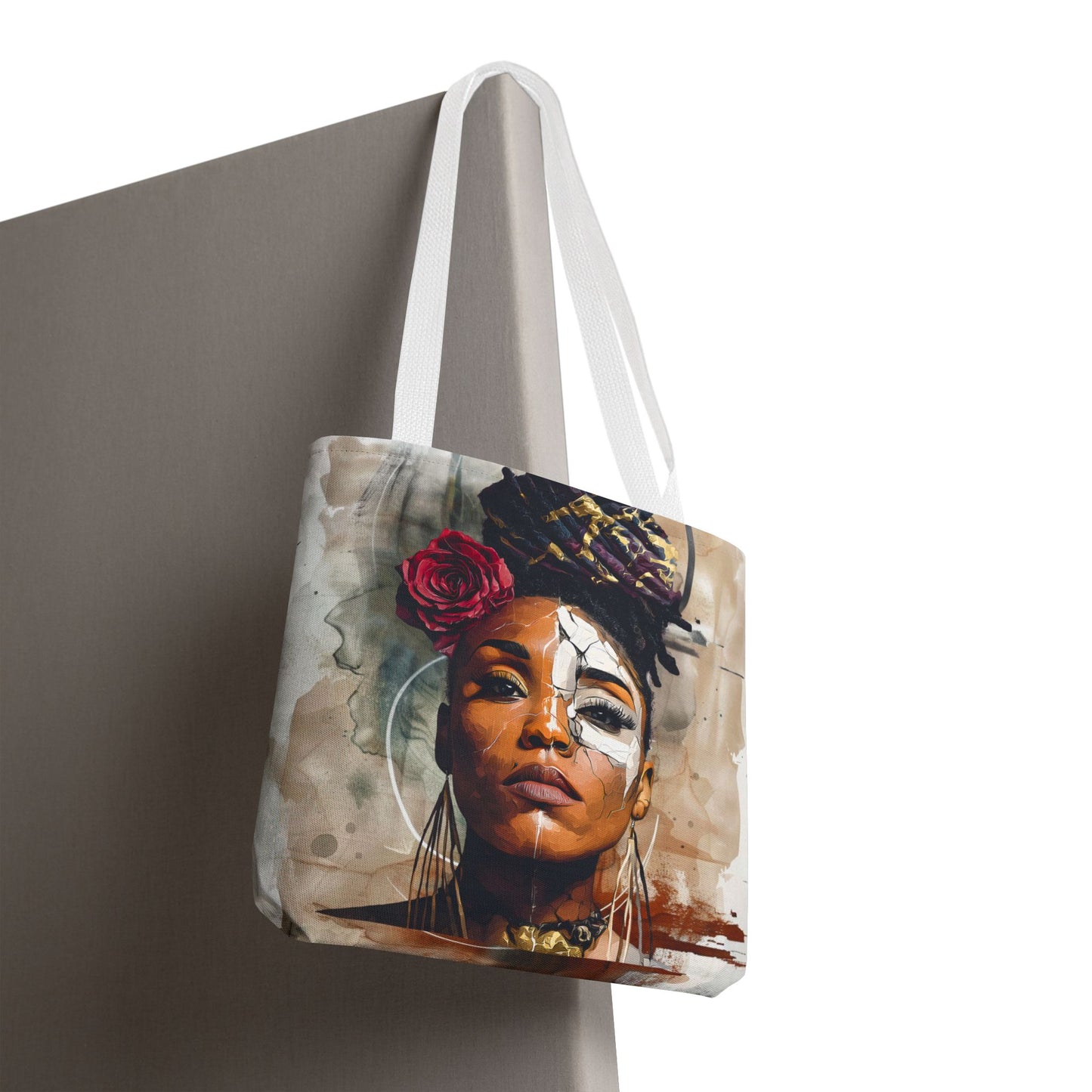 Crowned in Truth Tote Bag — Masks Off Collection